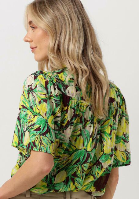 Gelbe POM AMSTERDAM Blusen LEMON TREE BLOUSE - large