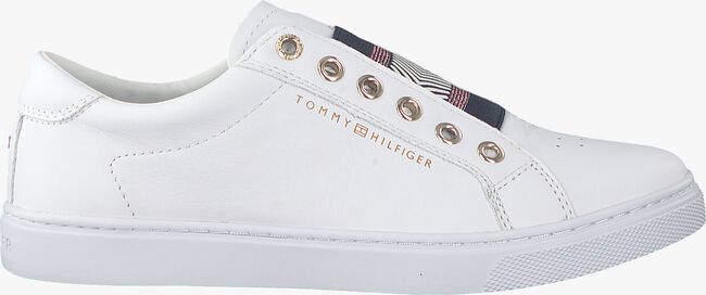 Weiße TOMMY HILFIGER Sneaker ICONIC METALLIC ELASTIC SNEAKE - large