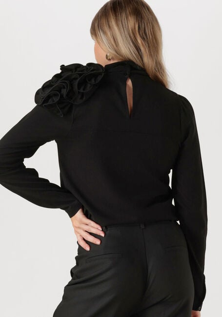 Schwarze JANSEN AMSTERDAM Blusen S181 BLOUSE ARLETTE - large