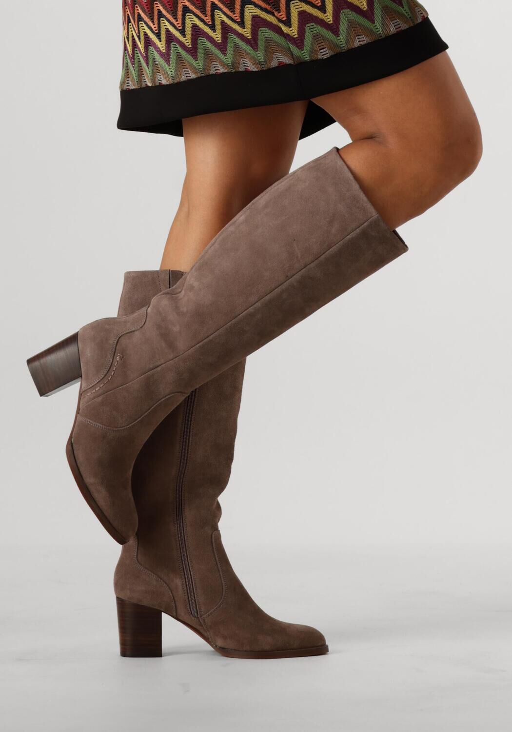 Taupe OMODA Hohe Stiefel 2259-08 - large