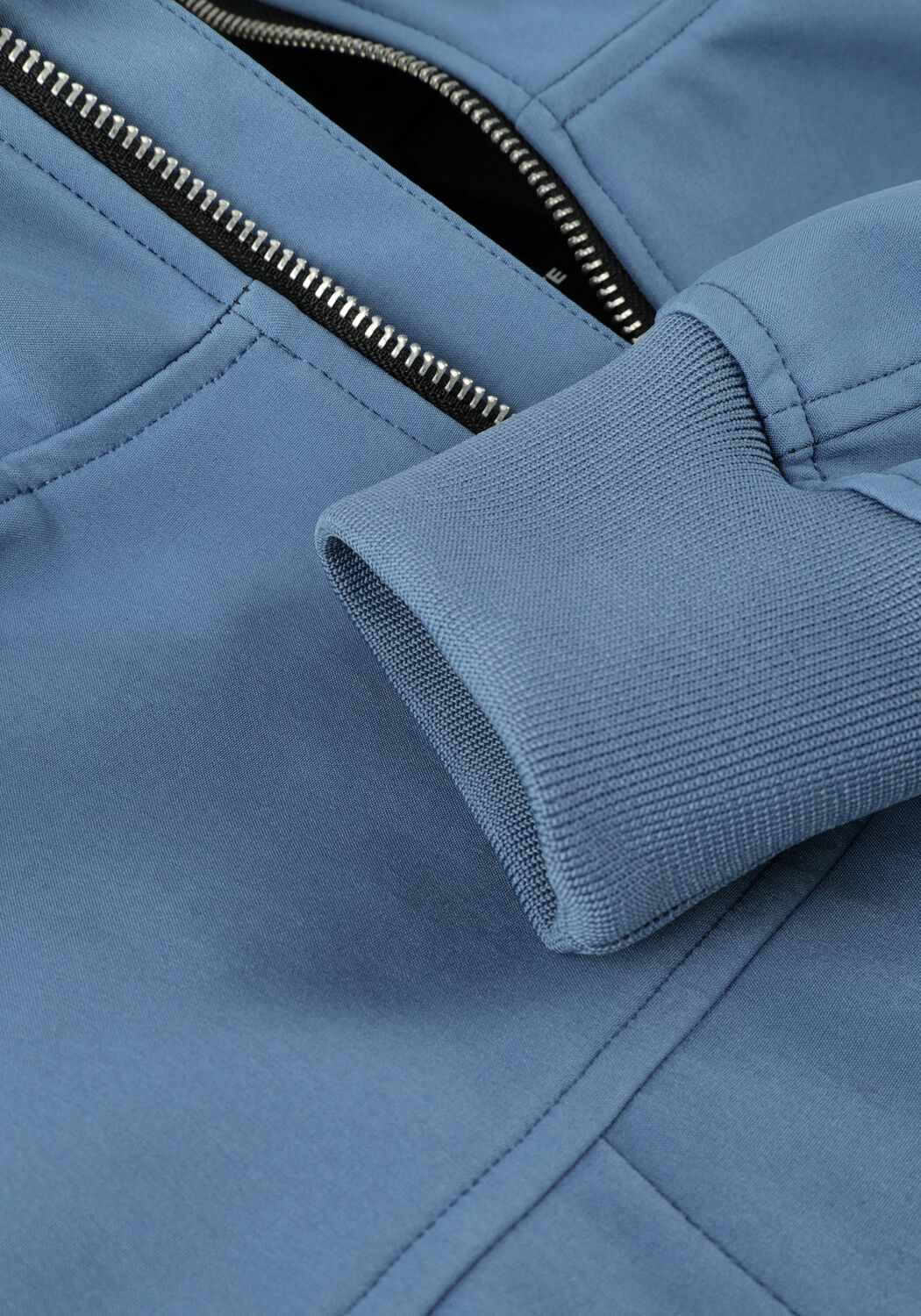 Blaue PUREWHITE Jack SOFTSHELL JACKET WITH RUBBERBADGE AT SLEEVES - large