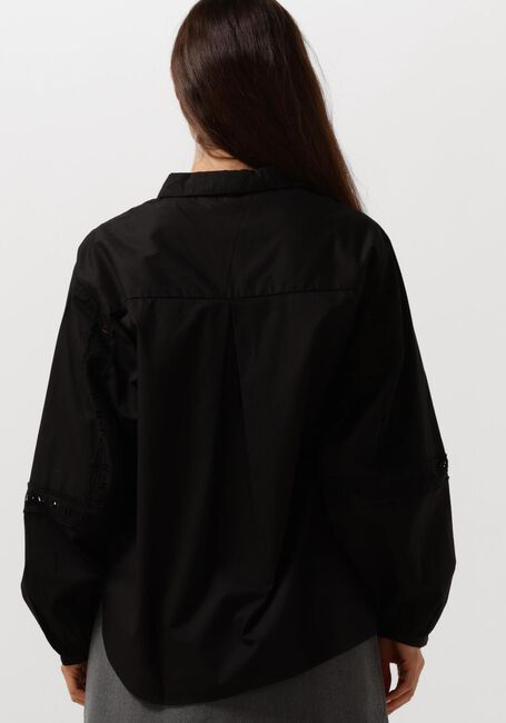 Schwarze MSCH COPENHAGEN Blusen MSCHJEOVANA PETRONIA SHIRT - large