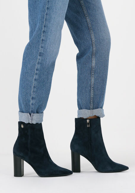 Blaue TOMMY HILFIGER Stiefeletten TH HARDWARE STUD - large