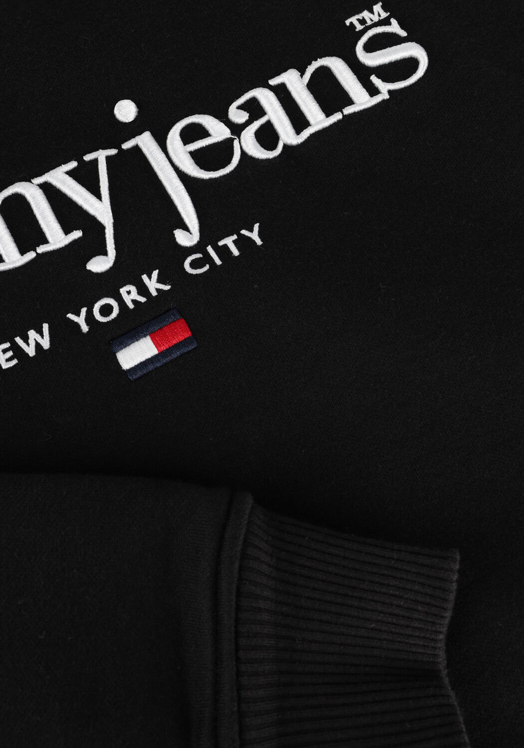 Schwarze TOMMY JEANS Minikleid DRESSES - large