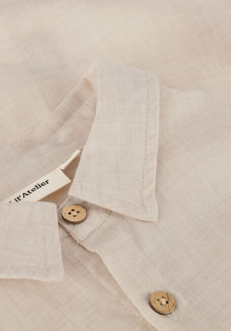 Ecru LIL' ATELIER Casual-Oberhemd NMMTAROU SS LOOSE SHIRT LIL - large