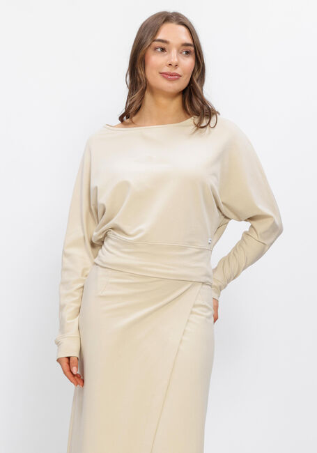 Beige PENN & INK Pullover SWEATER - large