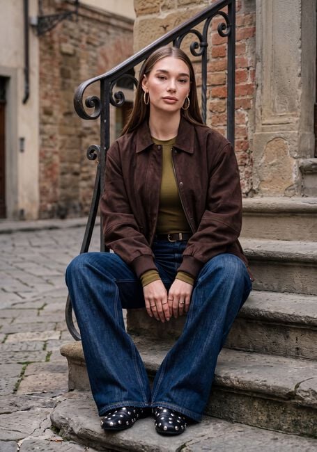 Braune MODSTR&Ouml;M Jack BARKMD JACKET - large