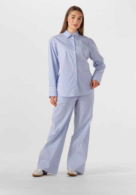 Blaue SECOND FEMALE Blusen TENBY AJUSTABLE SHIRT - large
