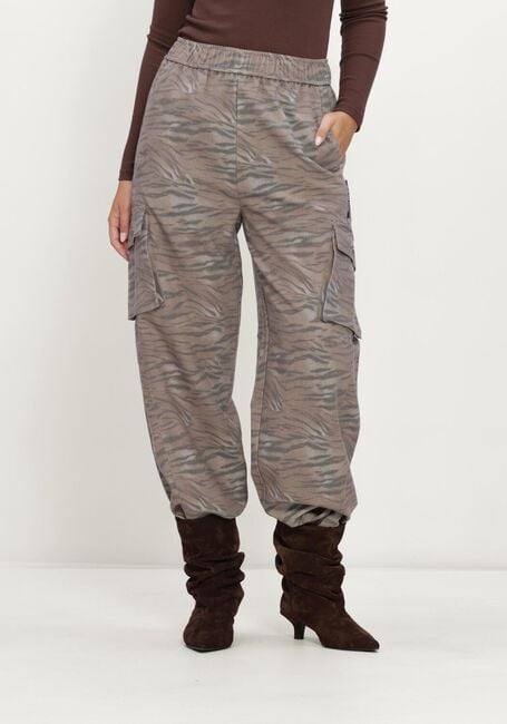 Schwarze ALIX THE LABEL Cargohosen LADIES WOVEN CARGO PANTS - large