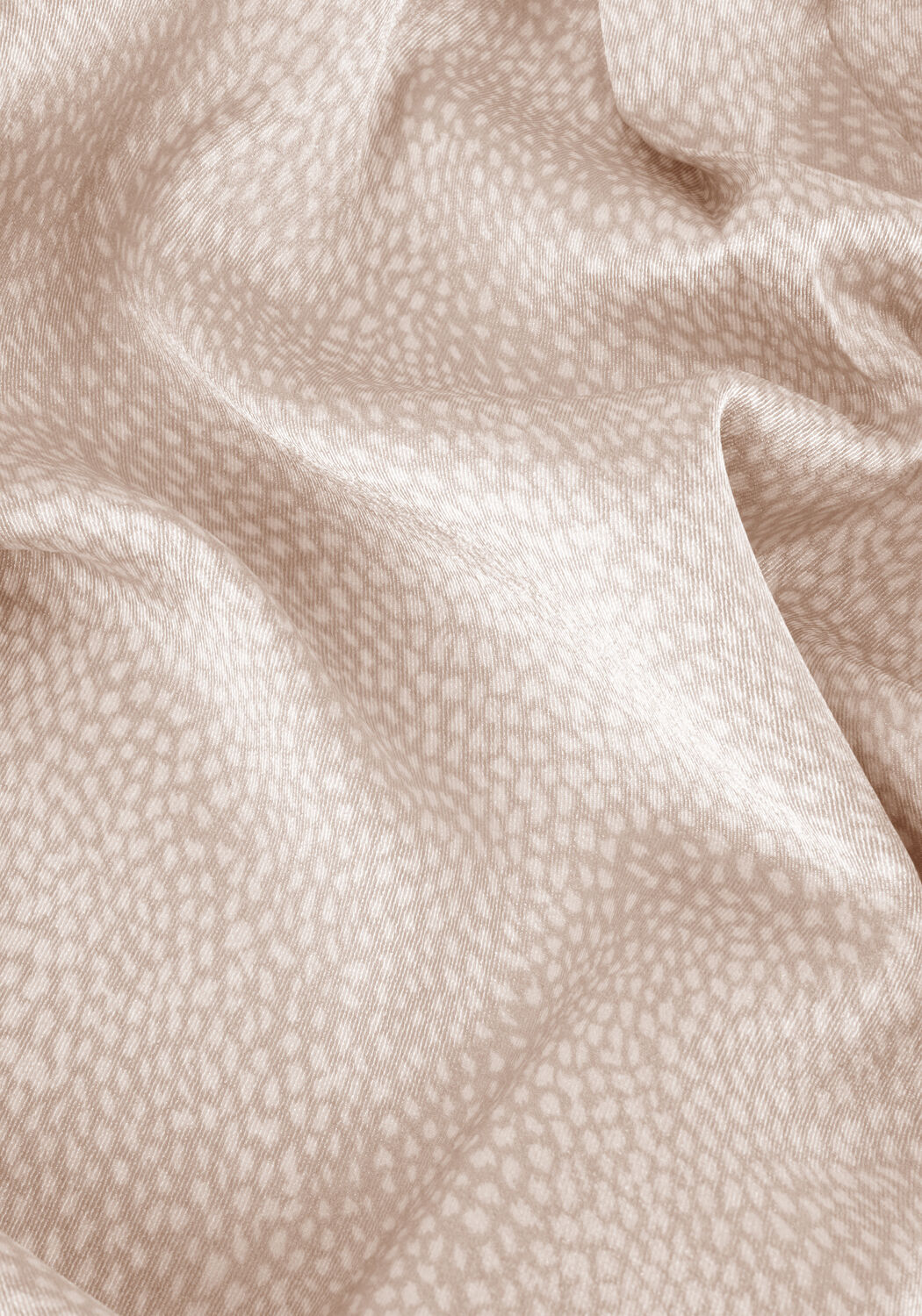 Camelfarbene NEO NOIR Blusen LANDA FLOATING DOT BLOUSE - large