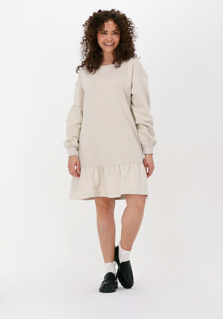 Beige JUST FEMALE Minikleid PAISLEY SWEAT DRESS - large