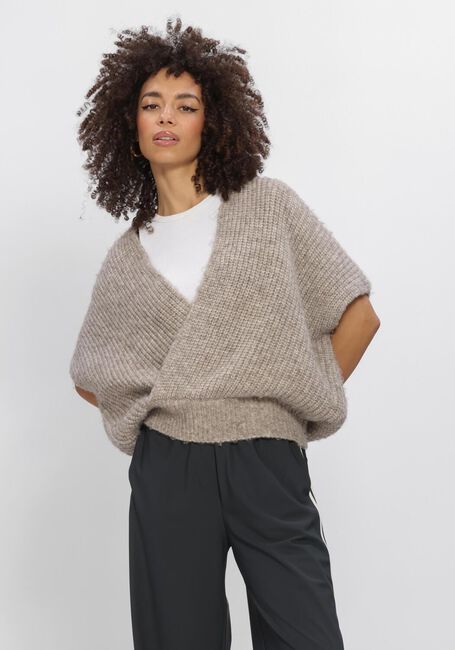 Taupe PENN & INK Pullover W26C396 - large