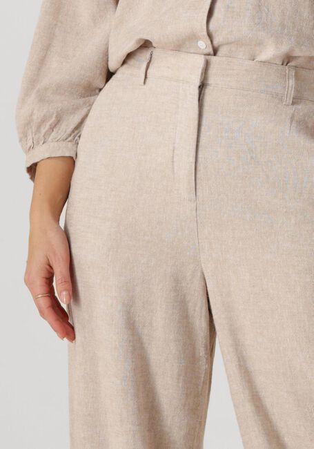Beige MSCH COPENHAGEN Hose MSCHPENNIE GINIA HW PANTS - large