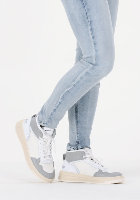 Weiße WOMSH Sneaker high SUPER - large