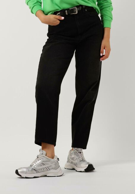 Schwarze CO'COUTURE Barrel jeans VIKA BARREL PLEAT JEANS - large