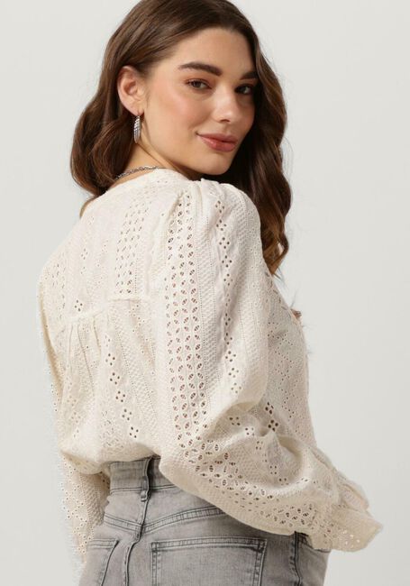 Ecru BY-BAR Bluse FRANKIE EMBROIDERY BLOUSE - large