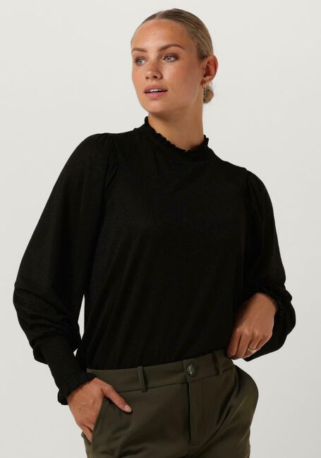 Schwarze MOS MOSH Bluse KALIVA LS BLOUSE - large