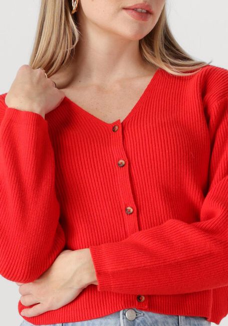 Orangene MSCH COPENHAGEN Strickjacke MSCHKLAKA CARDIGAN - large