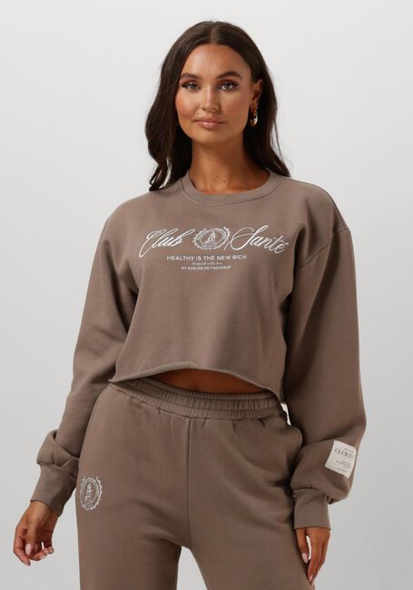 Taupe SOEURS DE PROVENCE Sweatshirt LUCE SWEATER - large