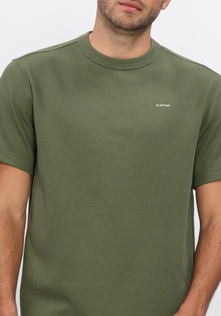 Gr&uuml;ne G-STAR RAW T-shirt TRUE REGULAR STRUCTURED R T - large