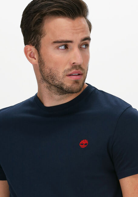 Blaue TIMBERLAND T-shirt SS DUN-RIVER CREW T - large