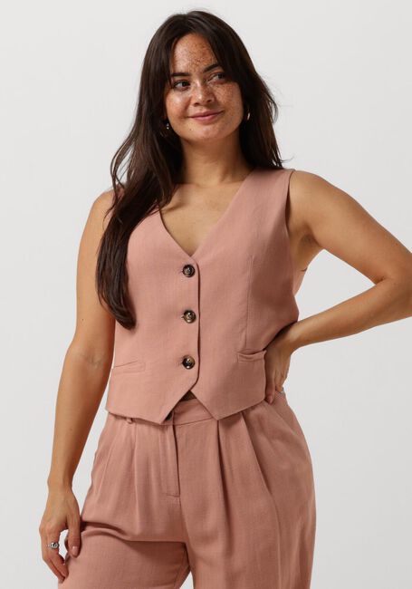 Beige YDENCE Gilet GILET DIANNE - large