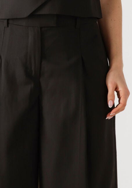 Schwarze MSCH COPENHAGEN Weite Hose MSCHMACHELLA HW PANTS - large