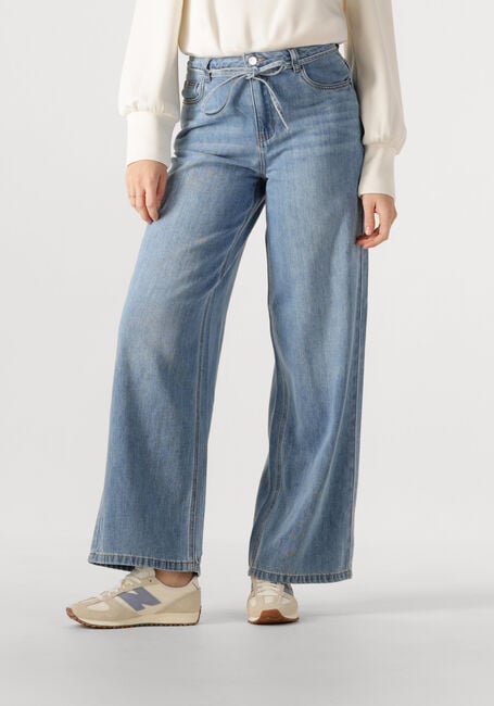 Hellblau OBJECT Wide jeans OBJROSIE MW WIDE JEANS - large