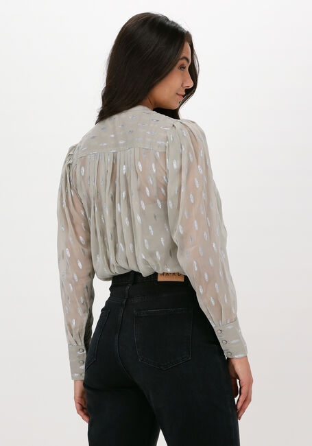 Graue BRUUNS BAZAAR Blusen PERSIAN BLACKER - large