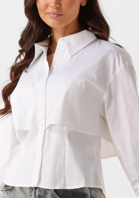 Weiße CO'COUTURE Blusen SANDY CC DOUBLE LAYER SHIRT - large