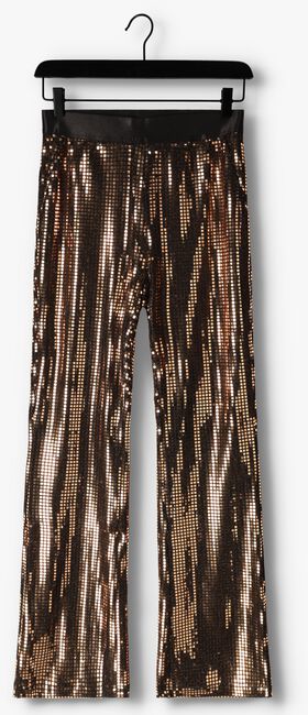 Bronzefarbene CO'COUTURE Schlaghose MIRROR FLARE PANT - large