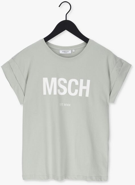 Grüne MSCH COPENHAGEN T-shirt ALVA ORGANIC TEE - large