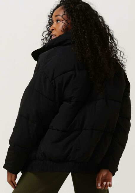 Schwarze ANOTHER LABEL Wattierte Jack MILLE OVERSIZED PUFFER - large