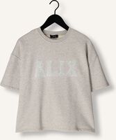 Hellgrau ALIX THE LABEL Sweatshirt LADIES KNITTED SEQUINCE ALIX SWEAT T-SHIRT Hellgrau ALIX THE LABEL Sweatshirt LADIES KNITTED SEQUINCE ALIX SWEAT T-SHIRT - medium