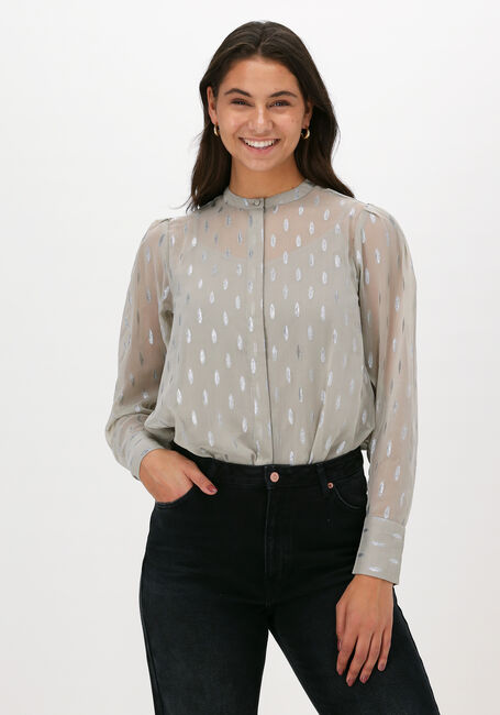Graue BRUUNS BAZAAR Blusen PERSIAN BLACKER - large
