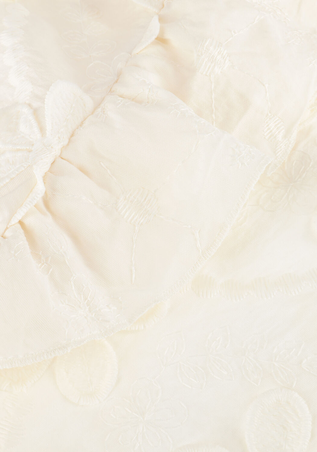 Wei&szlig;e AAIKO Blusen GEZANA EMBROIDERY VIS 671 - large