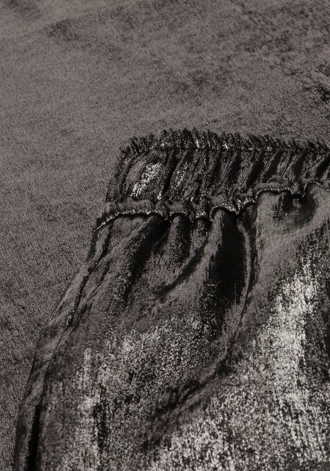 Anthrazit KNIT-TED Weite Hose METALLY - large