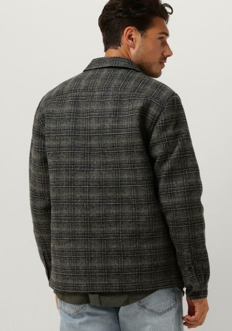Dunkelgrün ANERKJENDT Overshirt AKLION CHECK OVERSHIRT - large