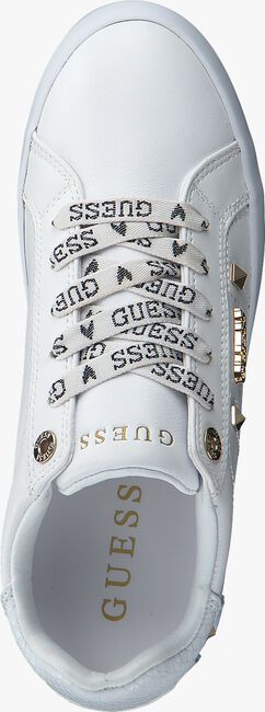 Weiße GUESS Sneaker low PUXLY - large