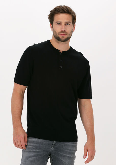 Schwarze DRYKORN Polo-Shirt ERIK 420071 - large