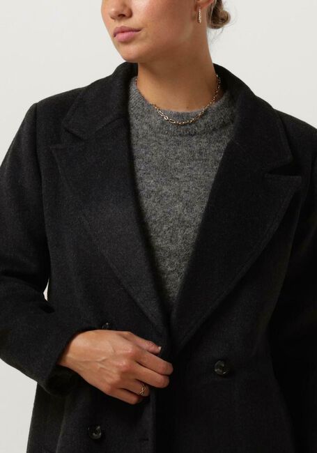 Graue NEO NOIR Mäntel WILLIAMS WOOL COAT - large