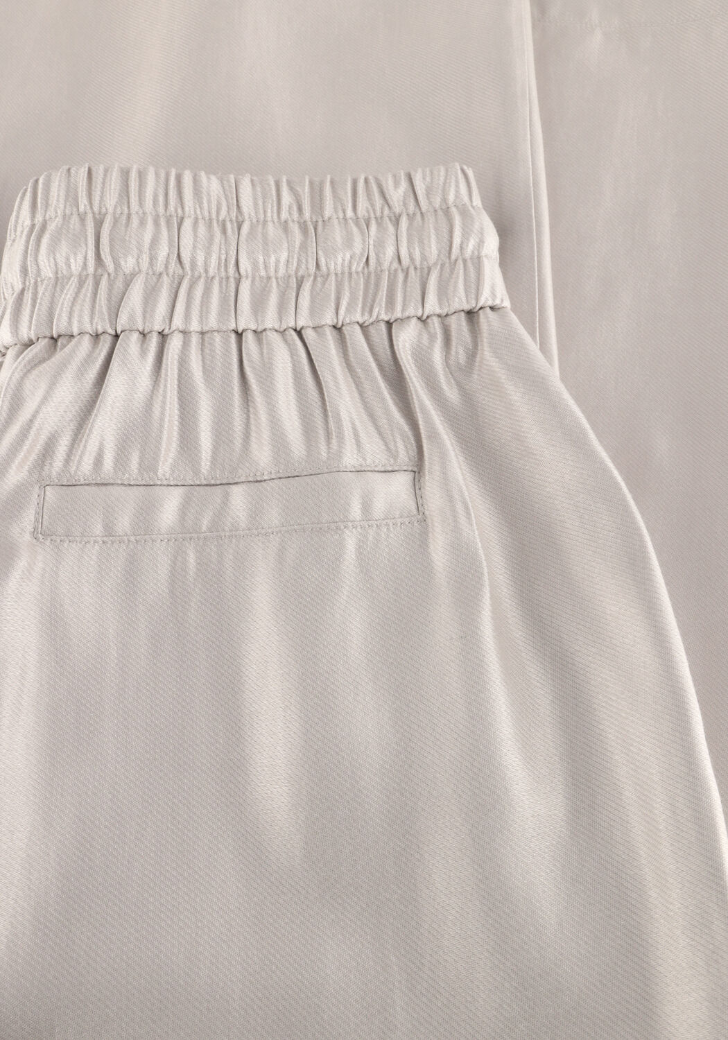 Silberne AIMEE THE LABEL Weite Hose FAITH TROUSER - large