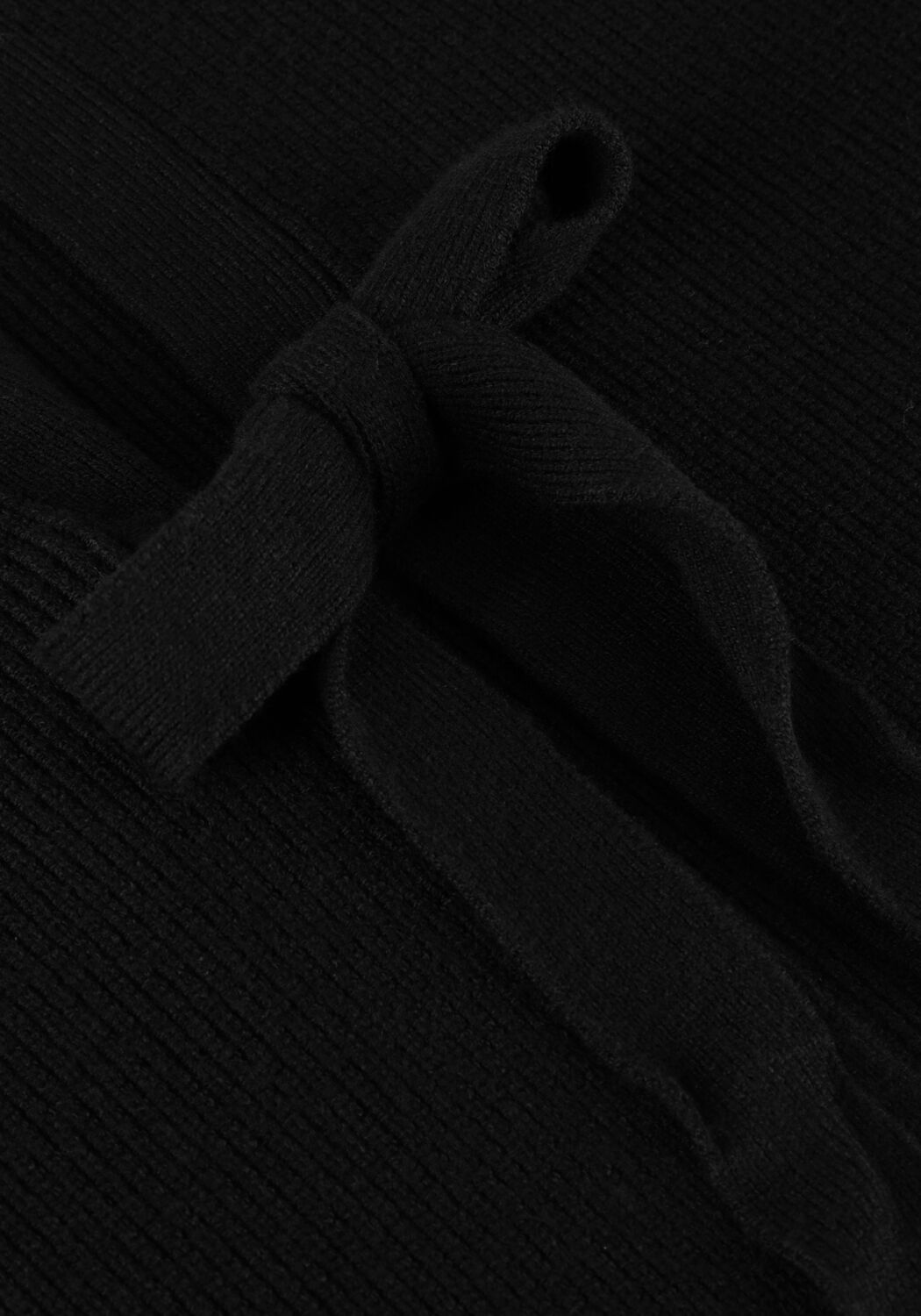 Schwarze OBJECT Top OBJULLA PARVI 2/4 KNIT CARDIGAN - large