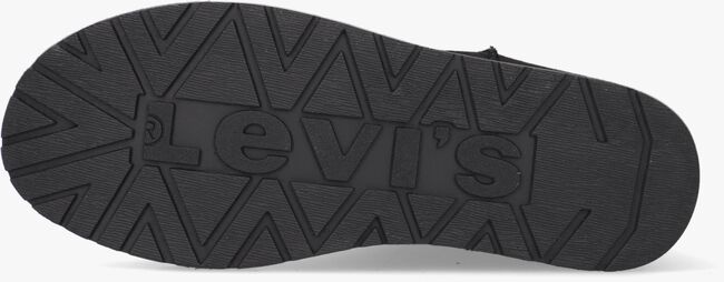 Schwarze LEVI'S Ankle Boots NEW WAVE MID ZIP FUR - large