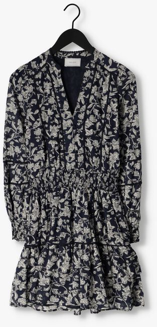 Dunkelblau NEO NOIR Minikleid JAMBO STENCIL FLOWER DRESS - large