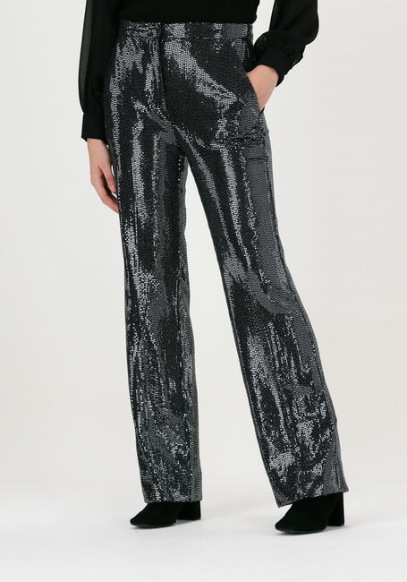 Silberne SECOND FEMALE Schlaghose FONTAINE NEW TROUSERS - large
