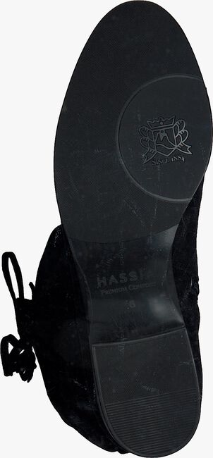 Schwarze HASSIA 6597 Hohe Stiefel - large