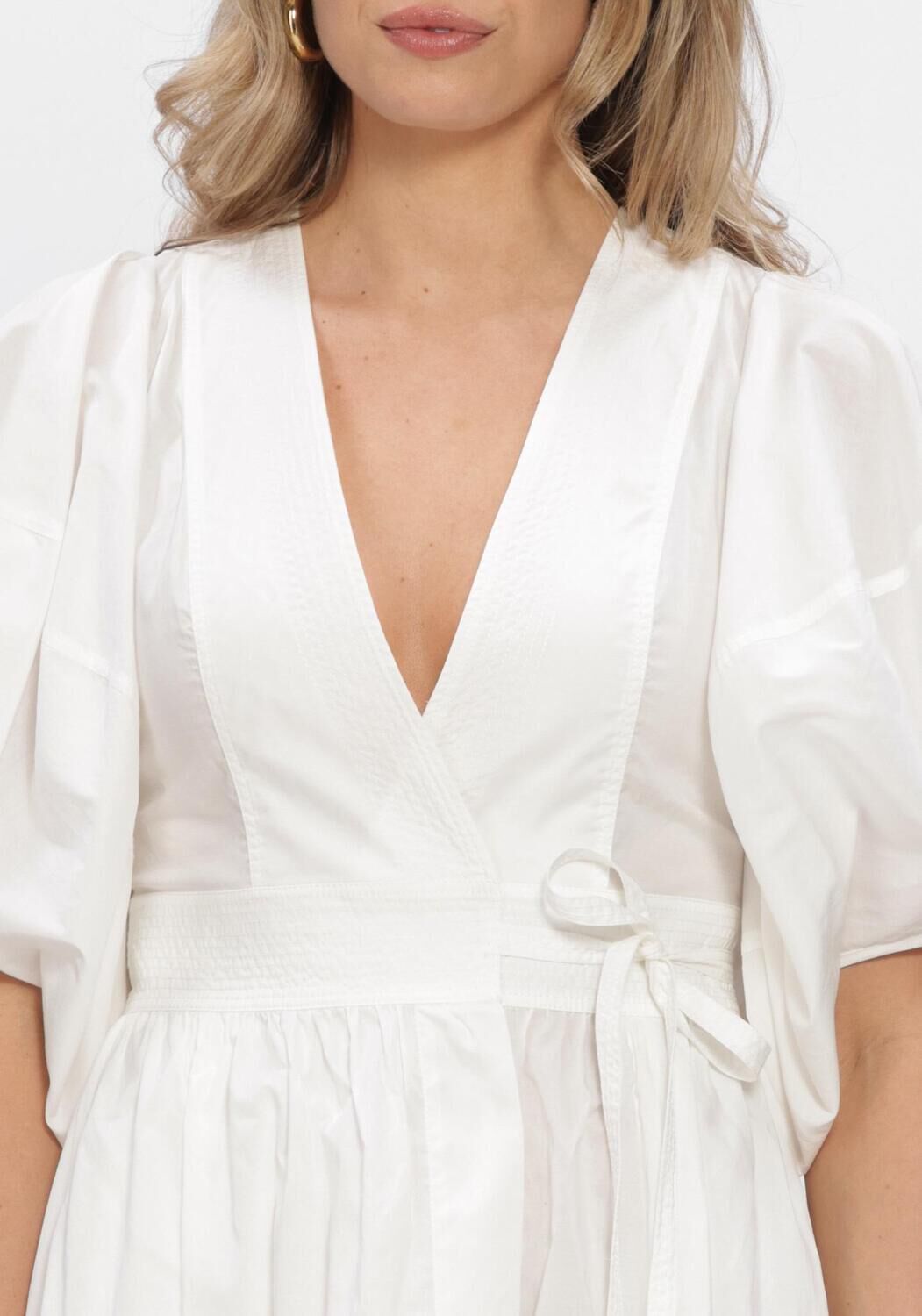 Wei&szlig;e VANESSA BRUNO Maxikleid GELY - large