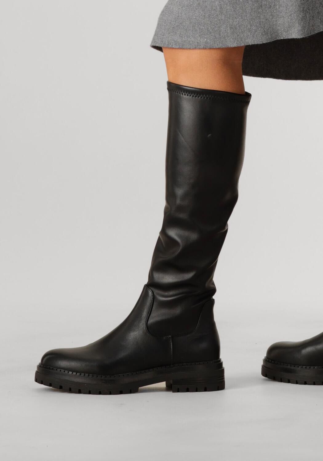 Schwarze OMODA Hohe Stiefel C0358-5 - large