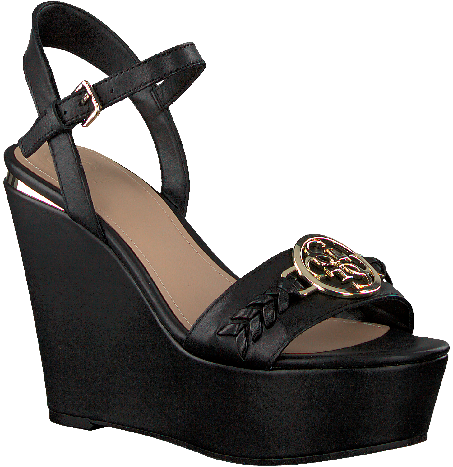 Aankoop \u003eguess sandalen sleehak Grote uitverkoop - OFF 70%